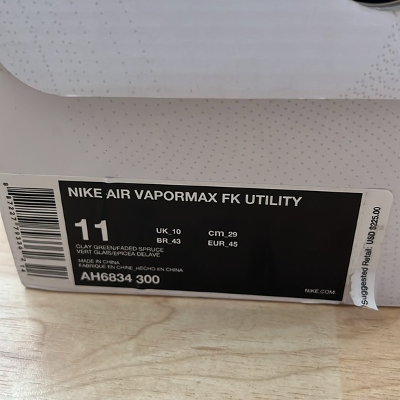 Nike Air VaporMax FK Utility • Clay Green/Faded Spruce